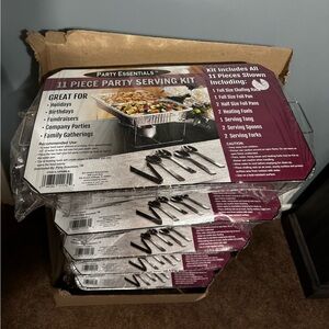 11 Piece Serving Kit. PERFECT FOR SUPERBOWL!!!